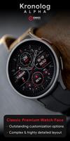 Kronolog Alpha - watch face poster