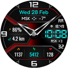 Hybrid KRUNO URX06 Watch face Zeichen