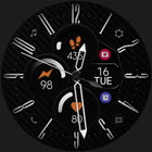 Carbon Classy watch face আইকন