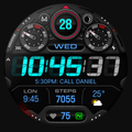 MD258 Digital watch face