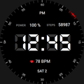 Minimal 70 Digital Watch Face