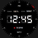 Minimal 70 Digital Watch Face APK