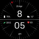 Minimal Black Watch Face APK