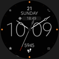 Minimal Black v15 Watch Face