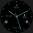 Minimal black v24 watch face APK