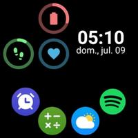BlackWhite Minimalist Face 03 पोस्टर