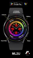 ML2U 165 Watch Face captura de pantalla 1