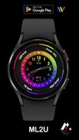 ML2U 165 Watch Face captura de pantalla 2