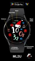 ML2U 160 Watch Face تصوير الشاشة 1