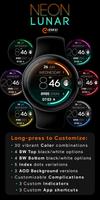 NEON Lunar - watch face screenshot 1