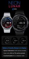 NEON Lunar - watch face screenshot 2