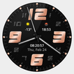 Classic business watch face