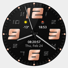 Classic business watch face icône