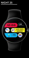 Night 25 - watch face Plakat