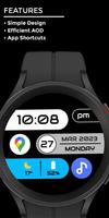 Night 25 - watch face Screenshot 1