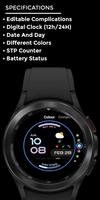 Night 54 - watch face Screenshot 3