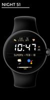 Night 51 - watch face पोस्टर