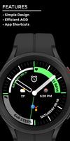 Night 65 - watch face Ekran Görüntüsü 1