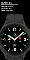 Night 63 - watch face ảnh chụp màn hình 1