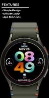 Night 70 - watch face скриншот 1