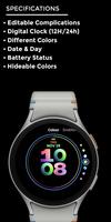 Night 70 - watch face скриншот 3