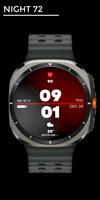Night 72 - watch face Poster
