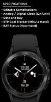 Nightmax - watch face captura de pantalla 3