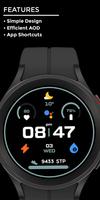 Night ver 16 - watch face syot layar 1