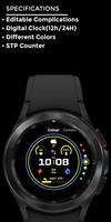 Night ver 16 - watch face syot layar 3