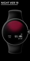 Night ver 19 - watch face Plakat