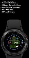 Night ver 11 - watch face ภาพหน้าจอ 3