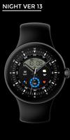Night ver 13 - watch face Plakat