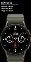 Night ver 26 - watch face স্ক্রিনশট 1