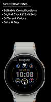 Night ver 20 - watch face স্ক্রিনশট 3