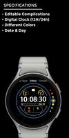Night ver 21 - watch face screenshot 3