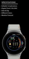 Night ver 30 - watch face স্ক্রিনশট 3