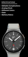 برنامه‌نما Night ver 56 - watch face عکس از صفحه