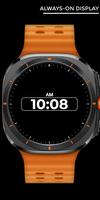 Night ver 58 - watch face تصوير الشاشة 2