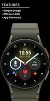 Night ver 50 - watch face syot layar 1