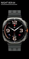 Night ver 64 - watch face Plakat