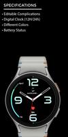 Night ver 64 - watch face Screenshot 3
