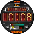 NIXIE GAS 3 URX111 Watch face