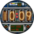 GAS NIXIE URX119 Watch face
