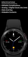 برنامه‌نما Nostanight - watch face عکس از صفحه