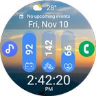 Icona Sport WearOS WatchFace NTV568