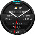 Hybrid Minimal Sport Watchface