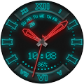 Hybrid NEON Color Watchface