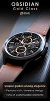 OBSIDIAN Gold Class watch face poster