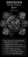 OBSIDIAN Gold Class watch face screenshot 1