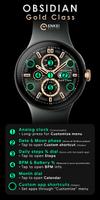 OBSIDIAN Gold Class watch face screenshot 3